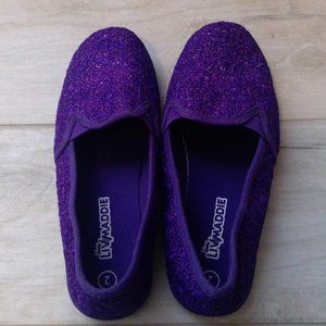Purple Liv and Maddie toms style shoes